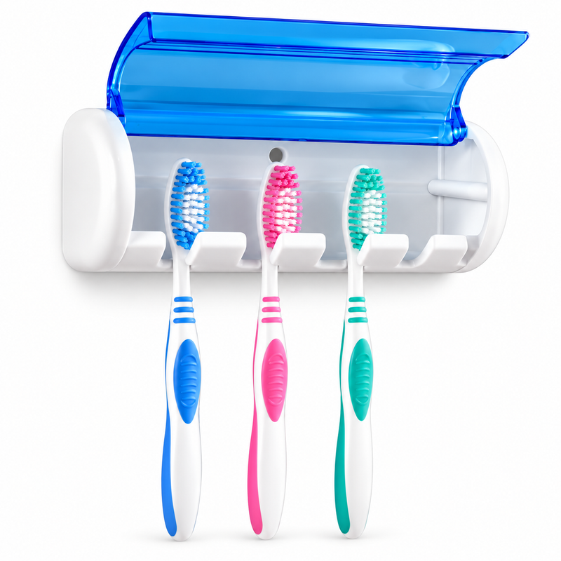 Wall Mounted Toothbrush Holder