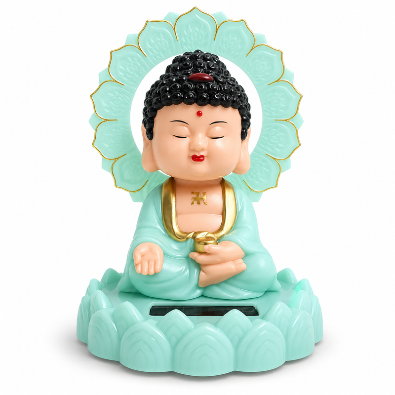 Solar Buddha Statue