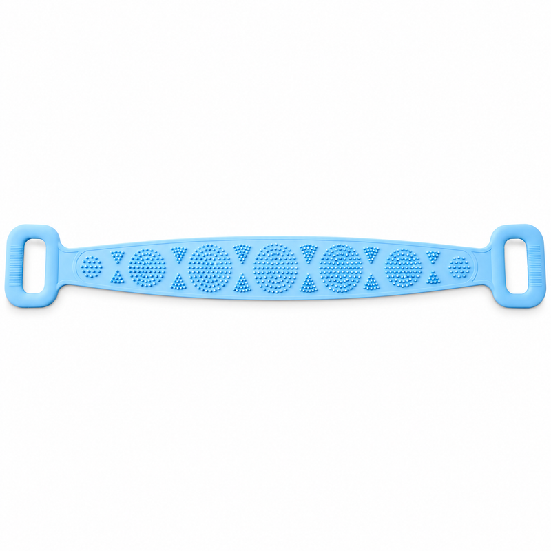 Silicone Back Scrubber Belt – Effective Dual-Handle Exfoliation
