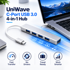 4-in-1 – Compact USB-C Adapter