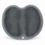Grey Silicone Bristle Scrubber Pad
